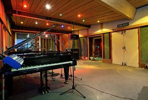 Image of the recording studio located in the Quadrangle